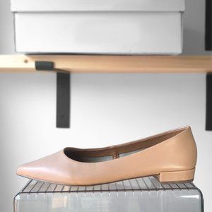 J. Crew Marina Pointed Toe Leather Flat Women's Size 5.5